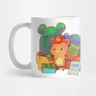 Bear Cactus Plant Shop Mug